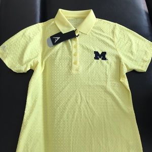 Ladies Small Michigan golf shirt